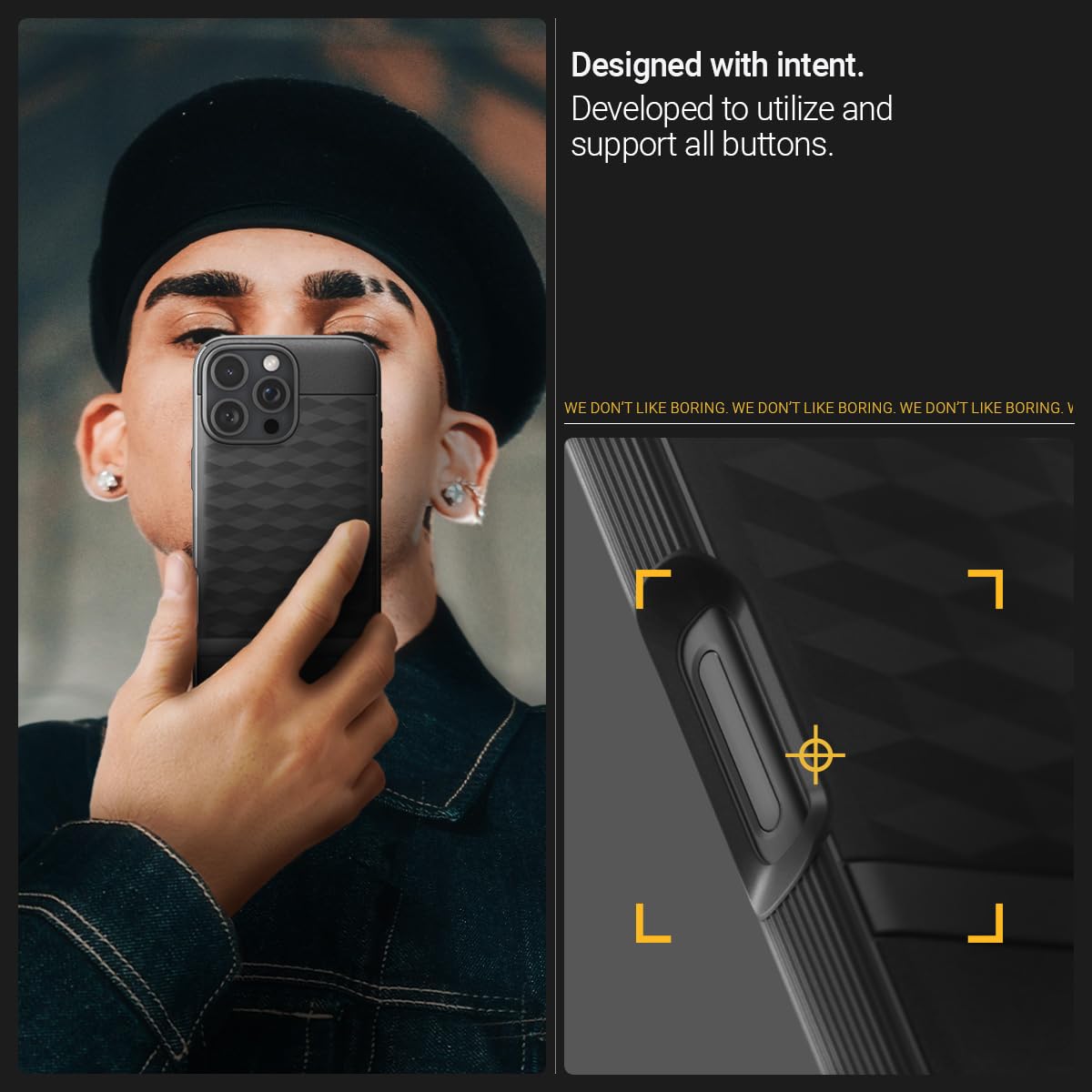 Caseology Parallax Mag iPhone 16 Pro Case with Ergonomic Design