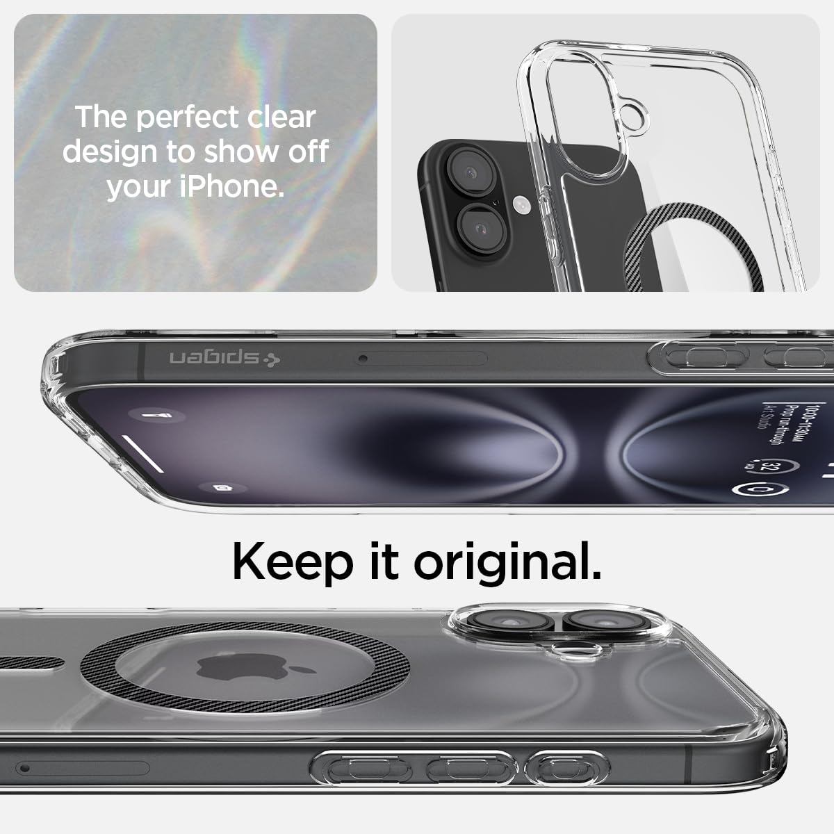 Spigen iPhone 16 Case with MagSafe Military-Grade Protection