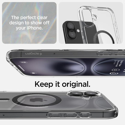 Spigen iPhone 16 Case with MagSafe Military-Grade Protection