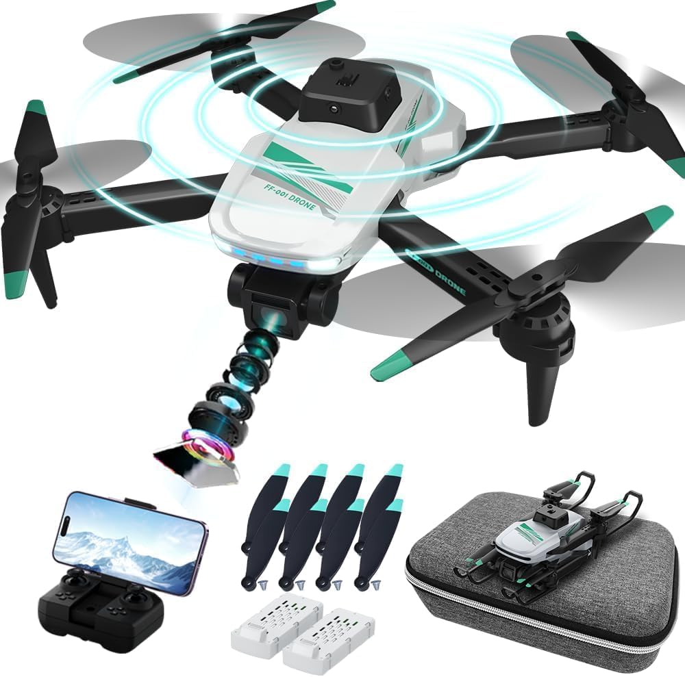 4K Foldable Drone with Camera and 40 Minutes Flight Time