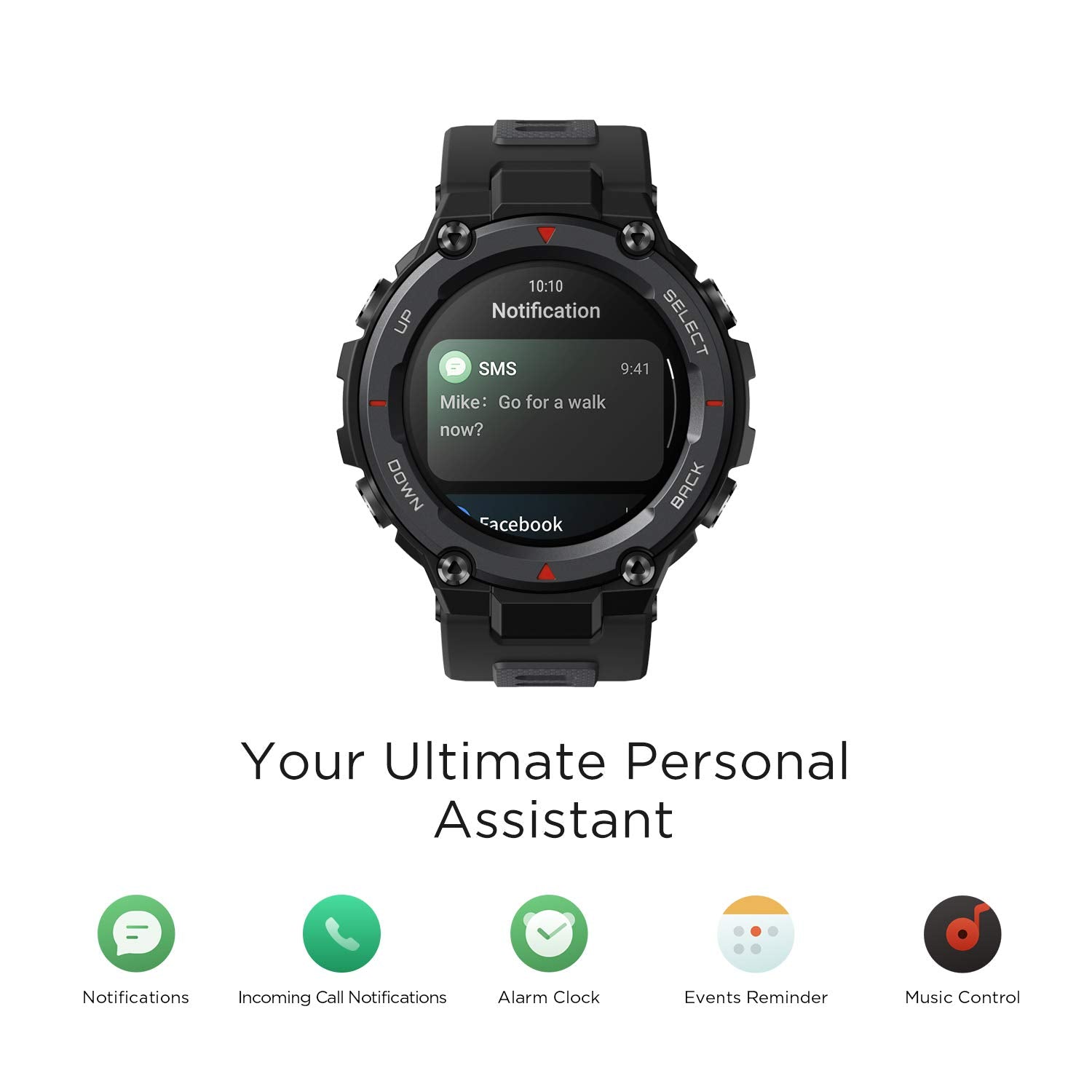 Amazfit Active Edge Rugged GPS Smart Watch 16 Day Battery