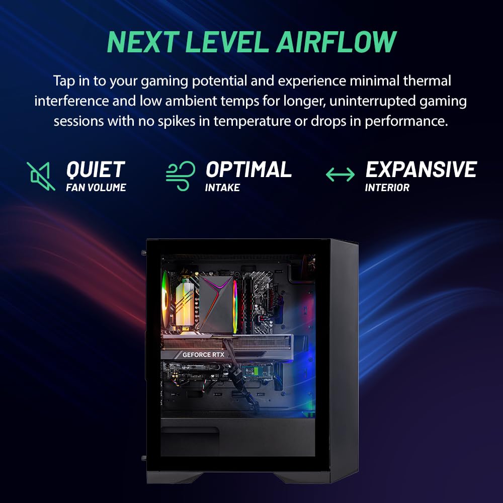 Skytech Nebula Gaming PC RTX 4060 Performance Boost