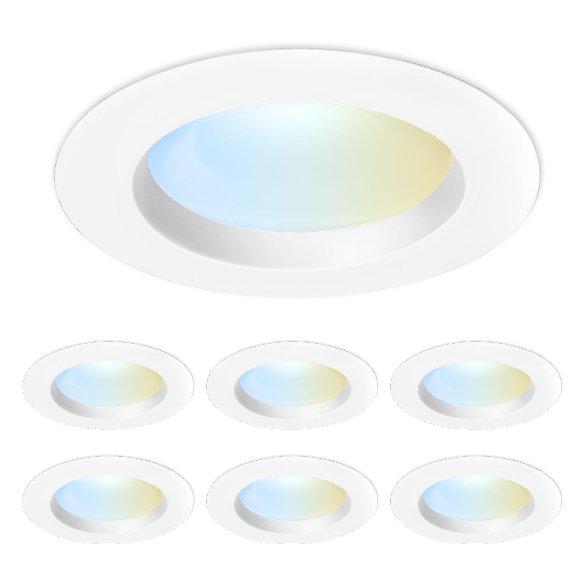 Energy Efficient LED Downlight Retrofit Kit with Adjustable Trim