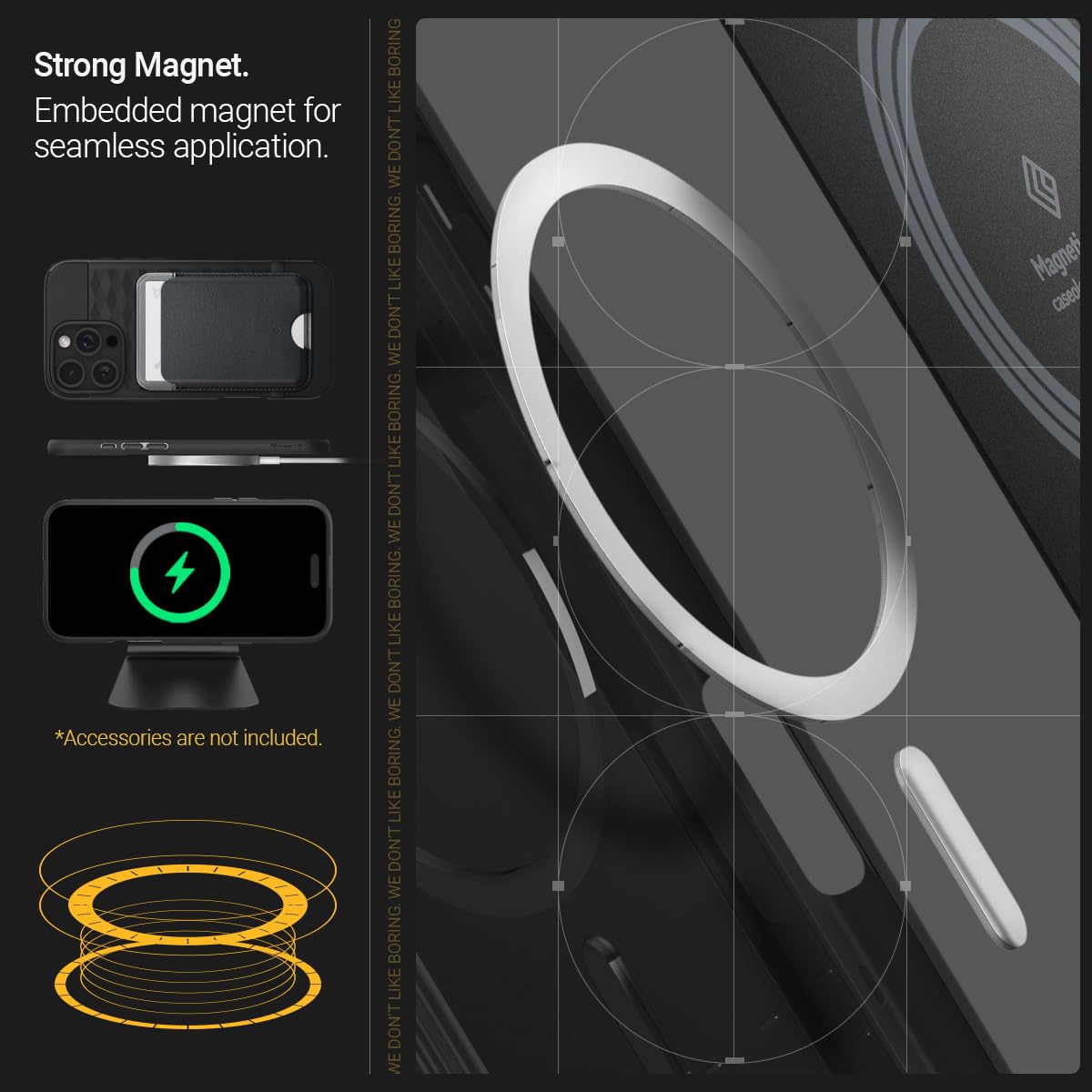 Caseology Parallax Mag iPhone 16 Pro Case with Ergonomic Design