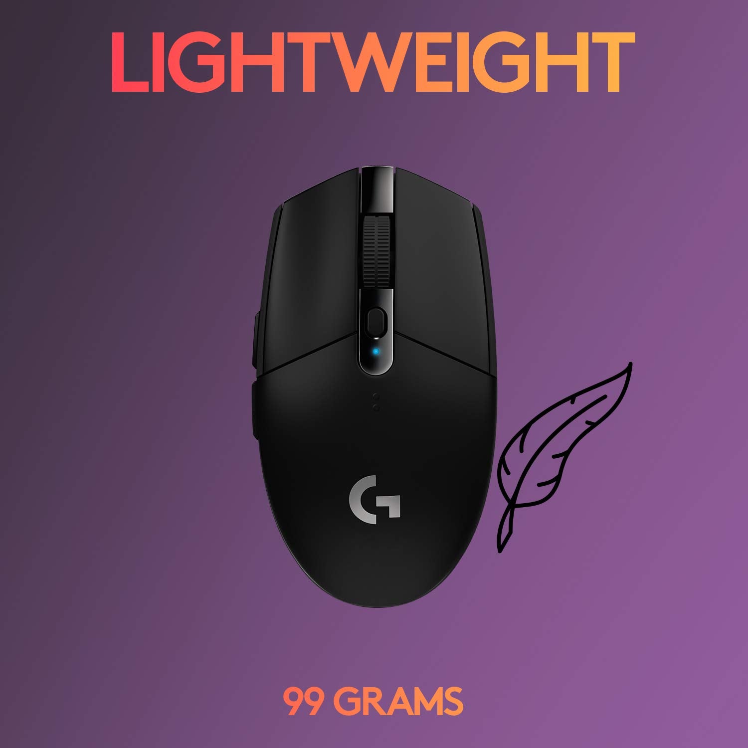 Logitech G305 Wireless Gaming Mouse with 12000 DPI Sensor