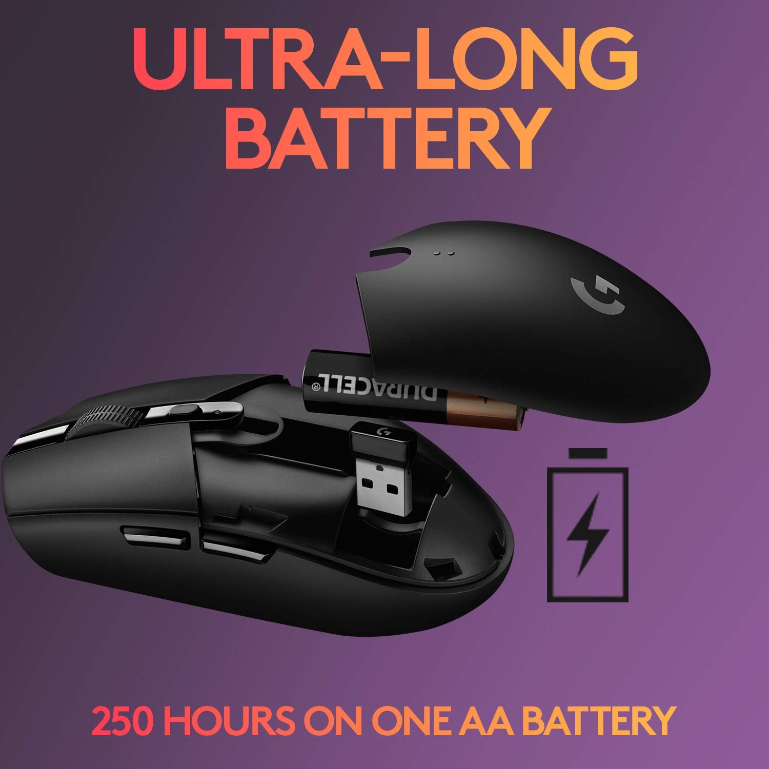 Logitech G305 Wireless Gaming Mouse with 12000 DPI Sensor