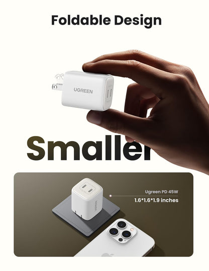 UGREEN 45W USB C Charger Fast Charging for Devices