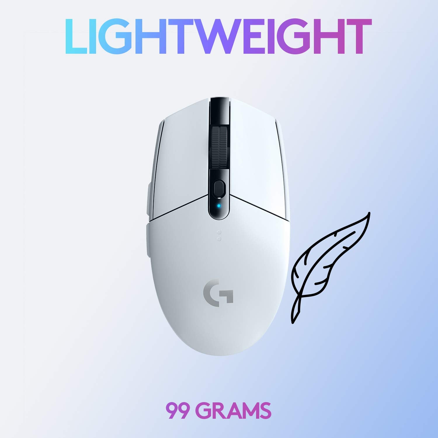 Logitech G305 Wireless Gaming Mouse with 12000 DPI Sensor