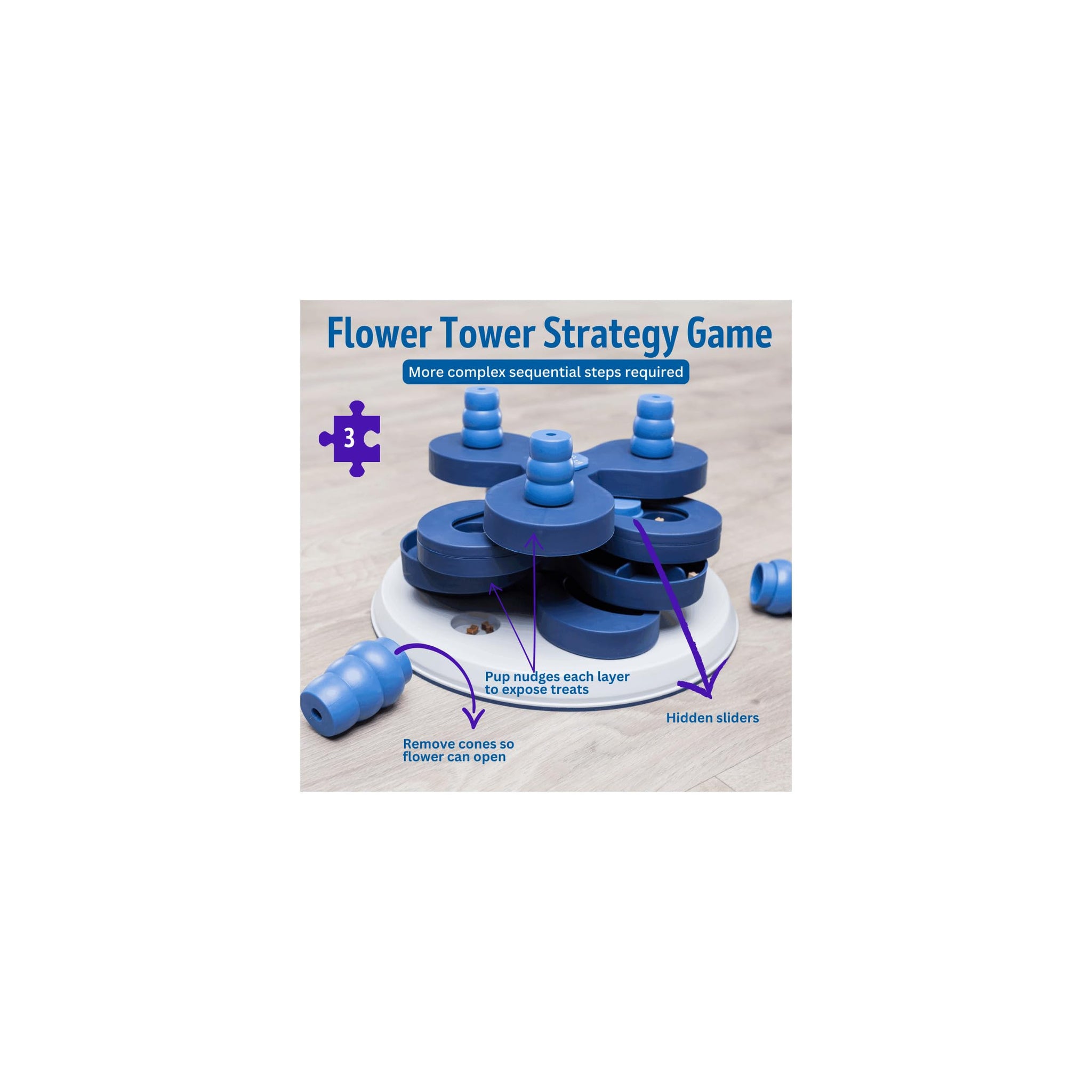 Trixie Move to Win Level 3 Dog Puzzle Game