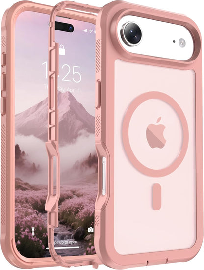 Rose 6.5 Inch iPhone Air MagSafe Case Heavy Duty Shield