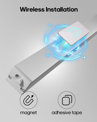 6 Pack LED Under Cabinet Lights Wireless Charging Station
