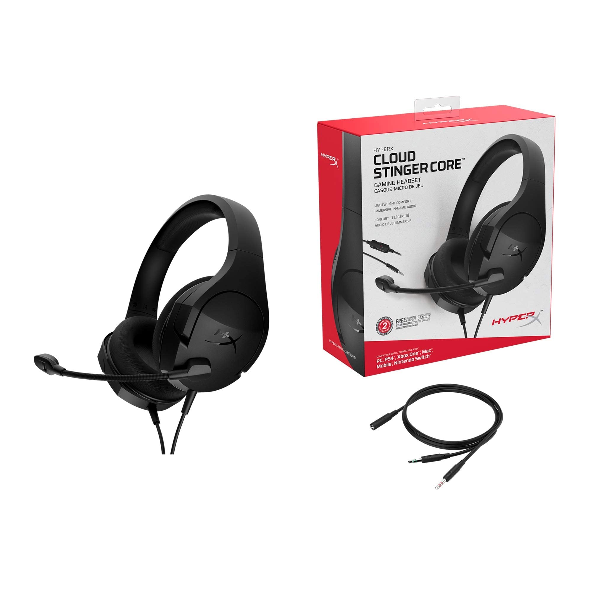 HyperX Cloud Stinger Core Wireless Gaming Headset with Spatial Audio