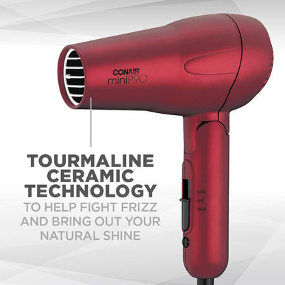 Conair MiniPRO Travel Hair Dryer with Folding Handle