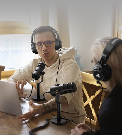 Maono PD100 XLR Cardioid Dynamic Podcast Microphone