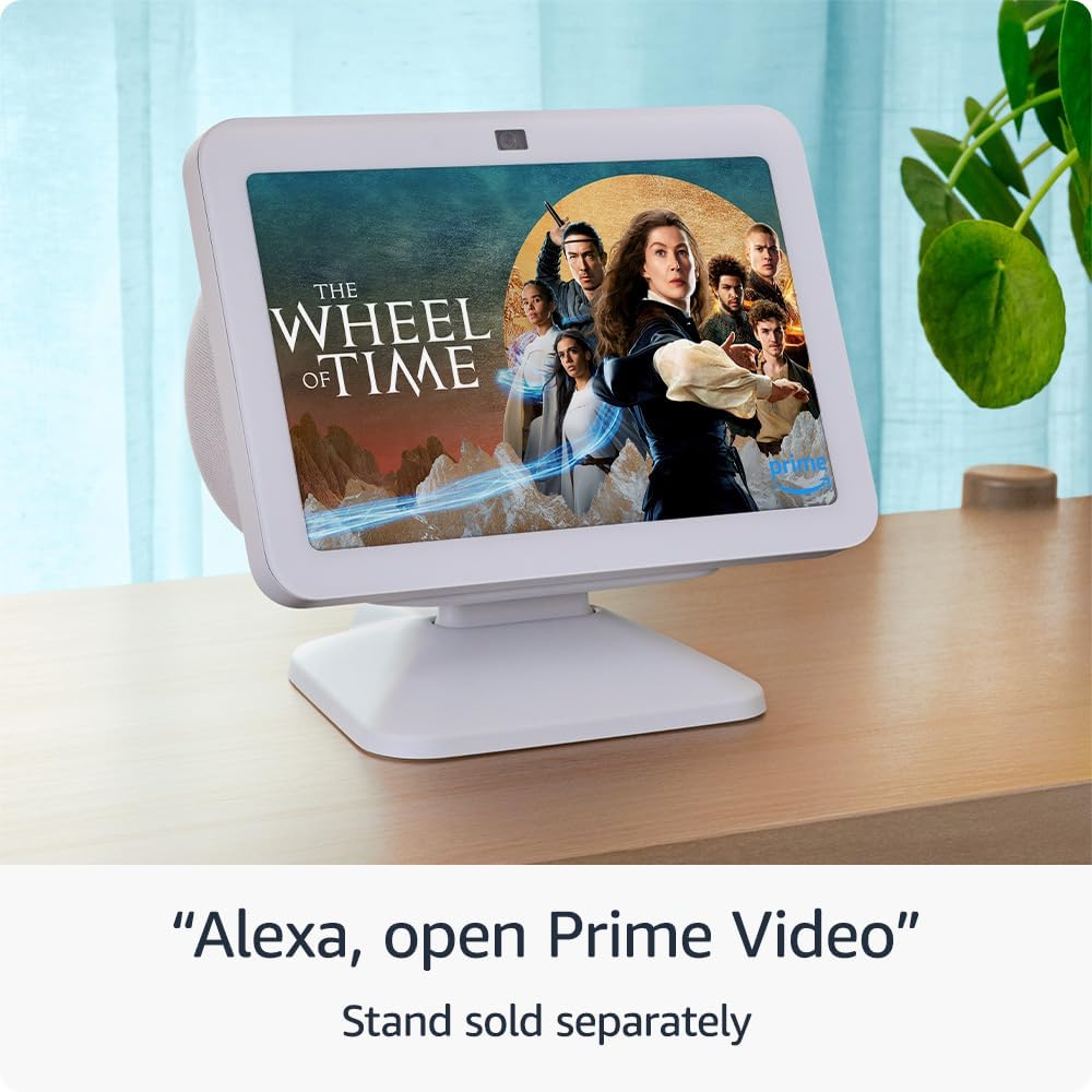 Echo Show 8 With Spatial Audio Smart Home Hub Charcoal