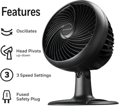 Honeywell Turbo Force Oscillating Fan for Intense Cooling