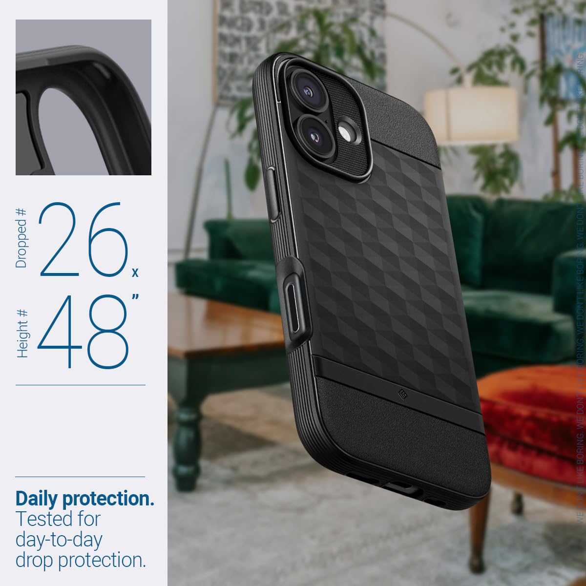 Caseology Parallax Mag iPhone 16 Pro Case with Ergonomic Design
