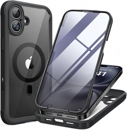 Miracase Glass Series iPhone 11 Rugged Case 6.1 9H Purple