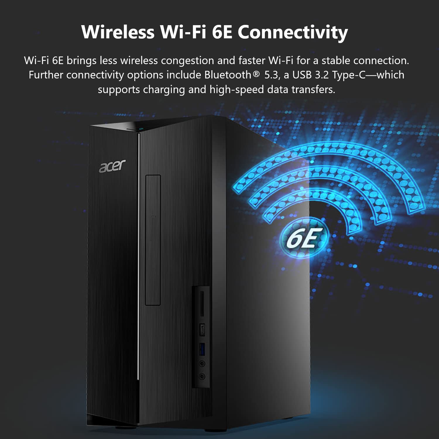 Acer Aspire TC Desktop with Intel Core i5 Performance