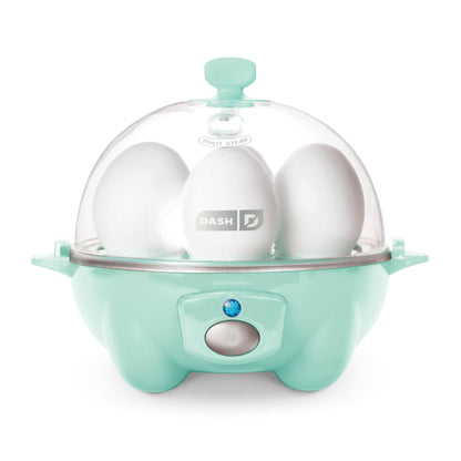Dash Rapid Egg Cooker 6 Egg Capacity Auto Shut Off Aqua