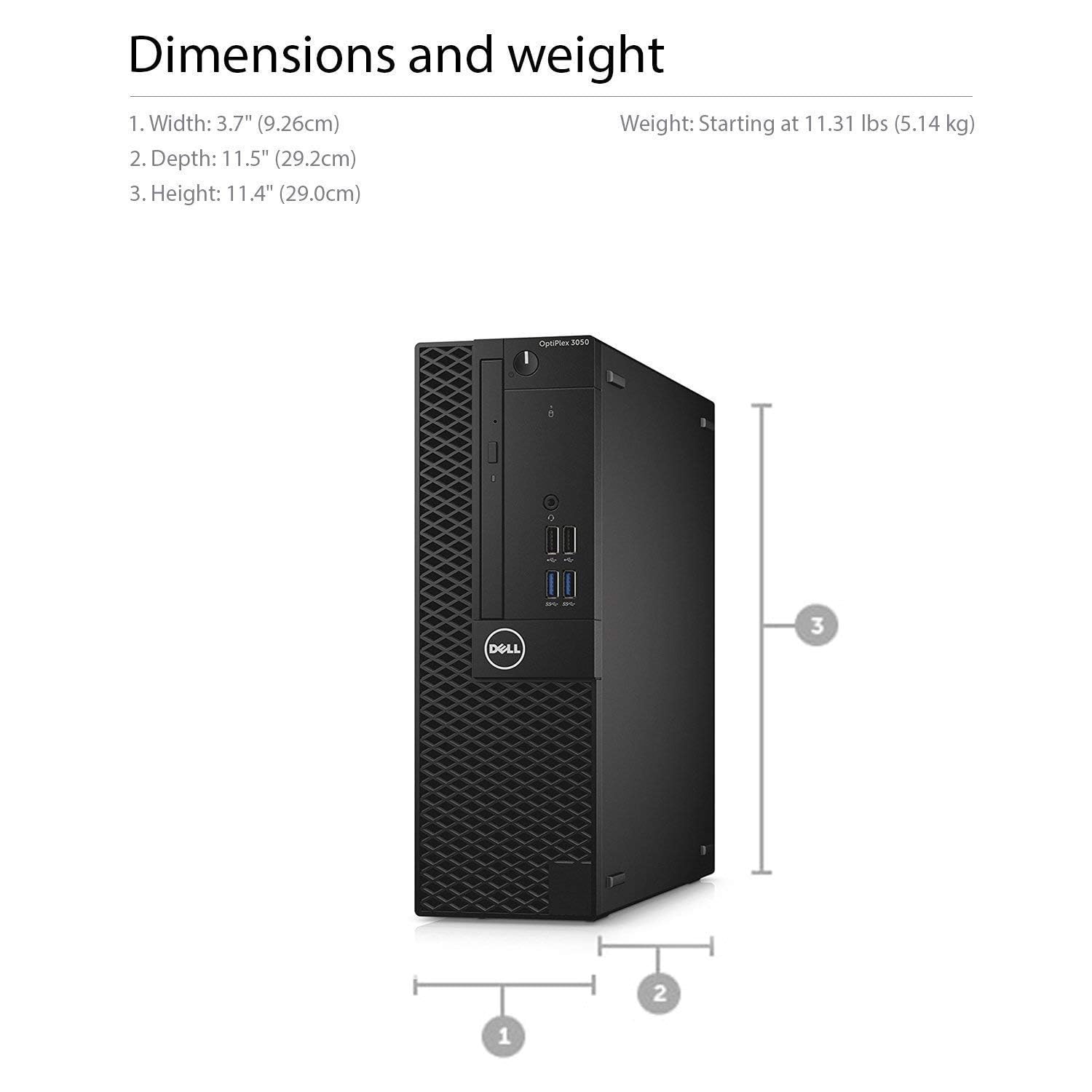 Dell Optiplex 5050 Business Desktop PC with Fast Intel i7 Processor