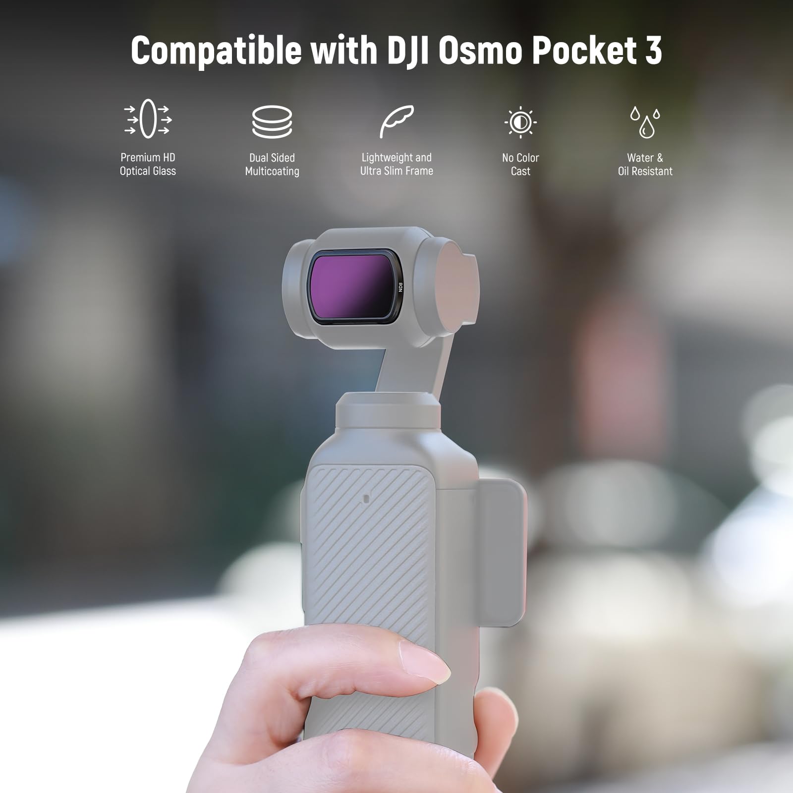 Neewer HD CPL ND Filter Kit for DJI OSMO Pocket
