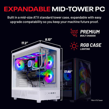 Skytech Shadow RTX 4060 Gaming PC 2TB SSD Fast Load