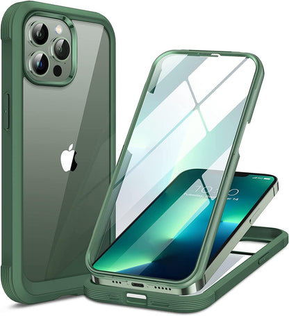 Miracase Glass Series iPhone 11 Rugged Case 6.1 9H Purple