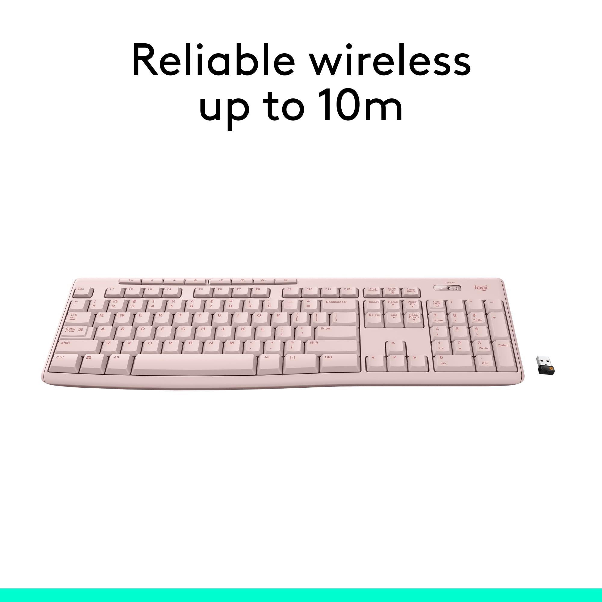 Logitech MK270 Wireless Keyboard and Mouse Combo for Easy Computing