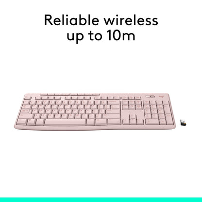 Logitech MK270 Wireless Keyboard and Mouse Combo for Easy Computing