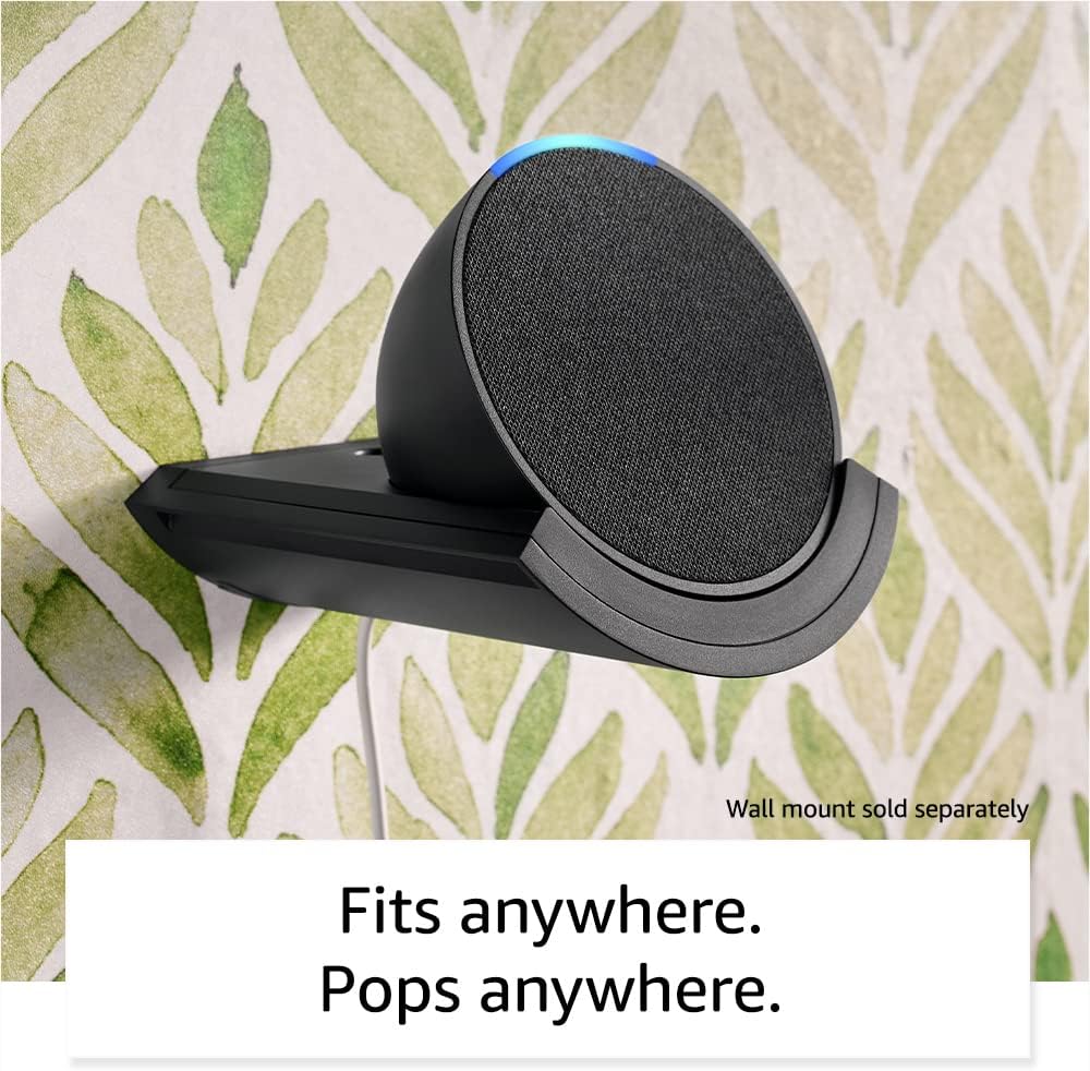 Echo Pop Compact Smart Speaker With Rich Voice Control