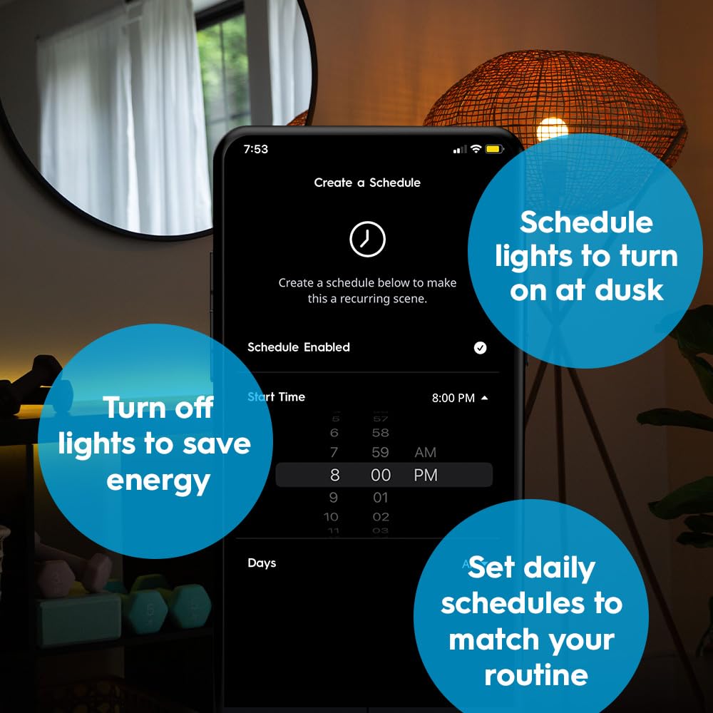 Cync Smart LED Strip Lights with Millions of Colors