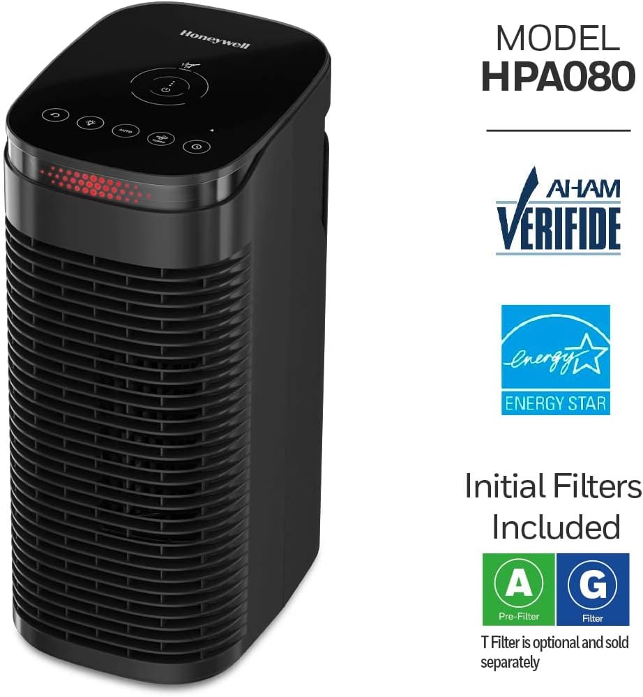 Honeywell HEPA Air Purifier with Auto Mode and Indicator