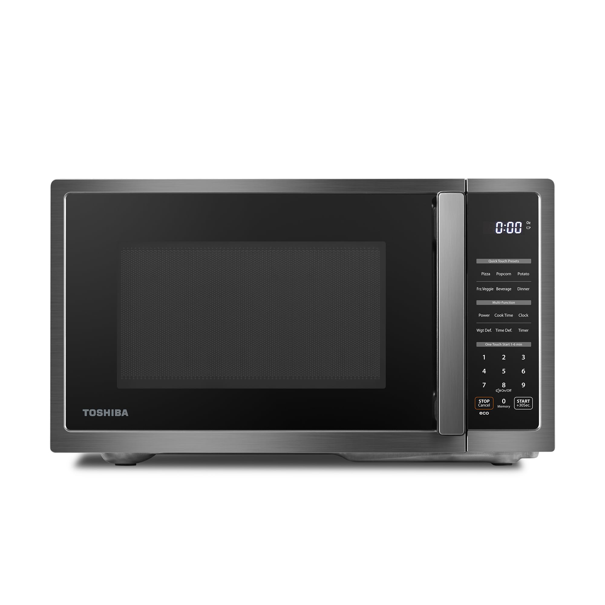 Toshiba Small Countertop Microwave with Child Lock Feature