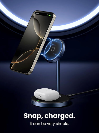 UGREEN MagFlow Fast Wireless Charger for iPhone and AirPods