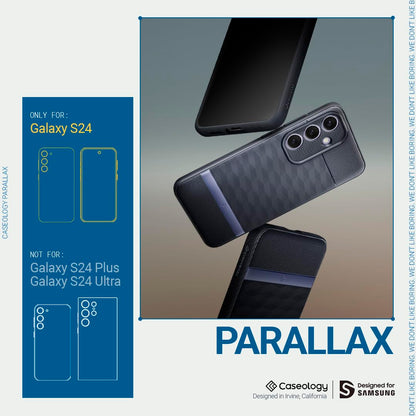 Caseology Parallax Case for Samsung Galaxy S24 with Military Grade Protection