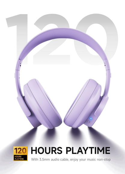 Picun B8 Bluetooth Headphones 120H Playtime With 3 EQ Modes