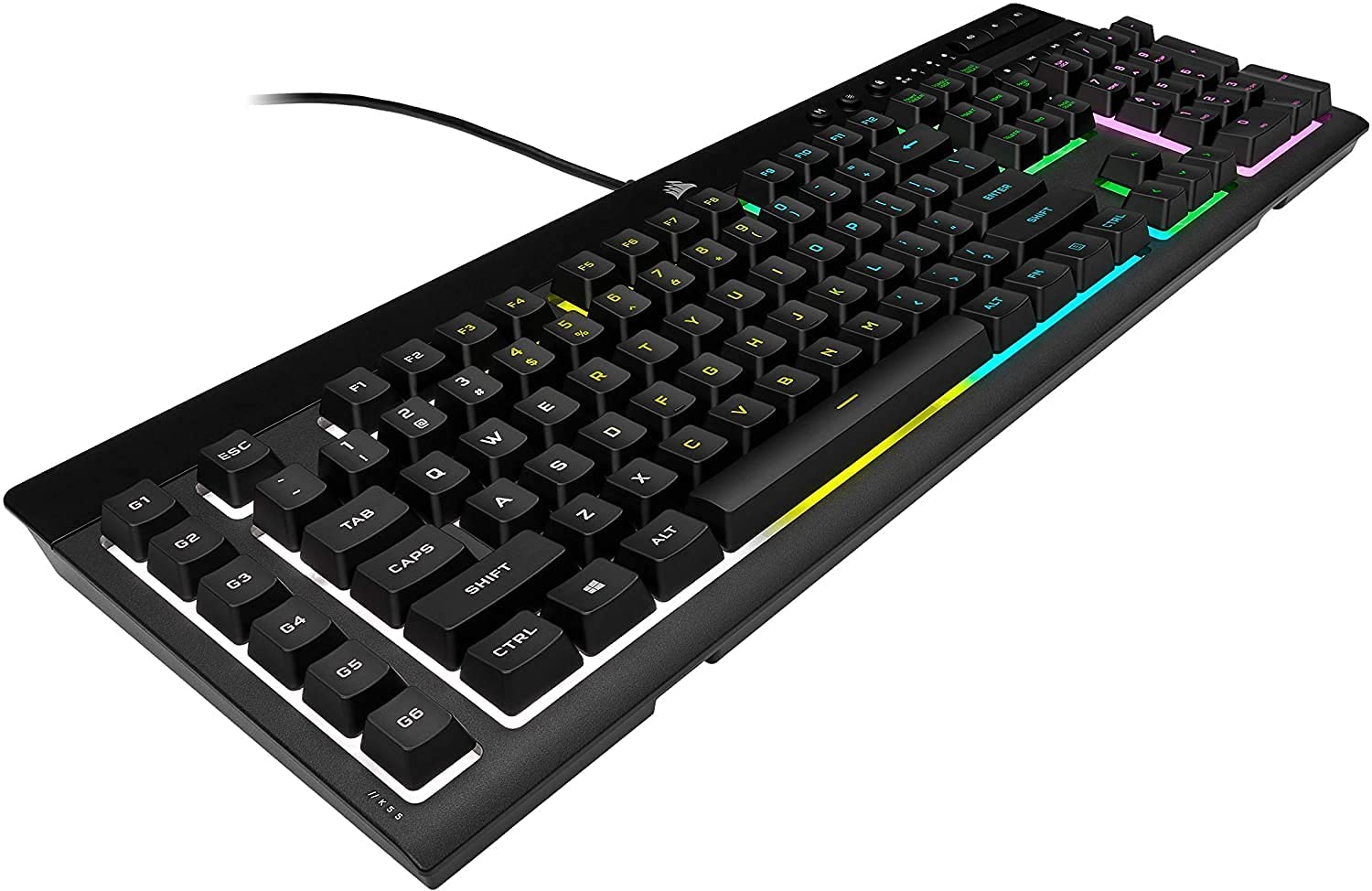 Corsair K55 RGB Pro Gaming Keyboard with Macro Keys