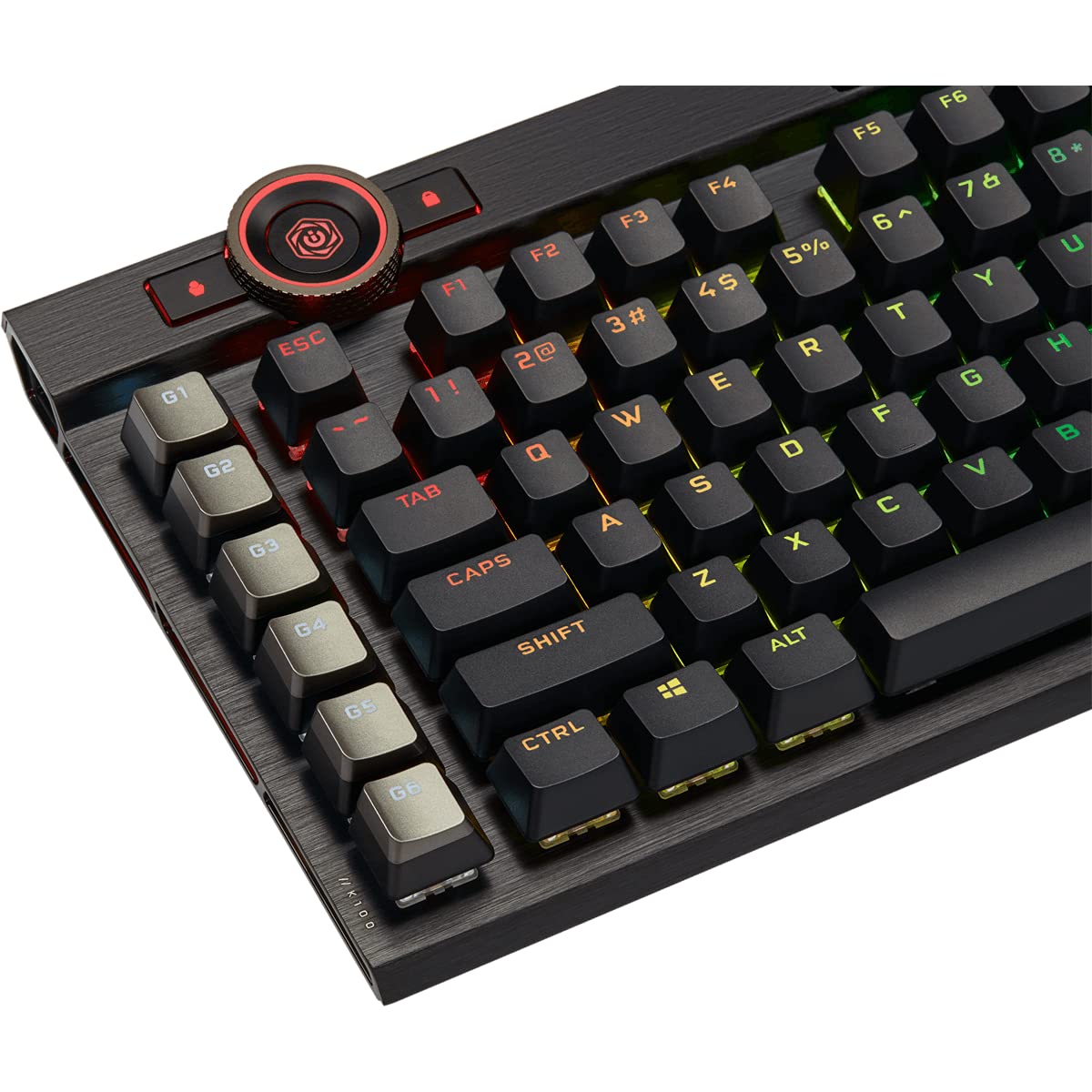Corsair K100 RGB Gaming Keyboard with Hyper-Processing Technology