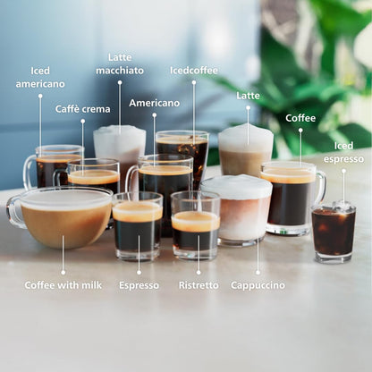 Philips 4400 Fully Automatic Espresso Machine with LatteGo