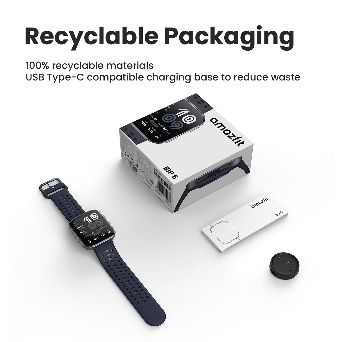 Amazfit Bip 6 Smart Watch With 14 Day Battery GPS