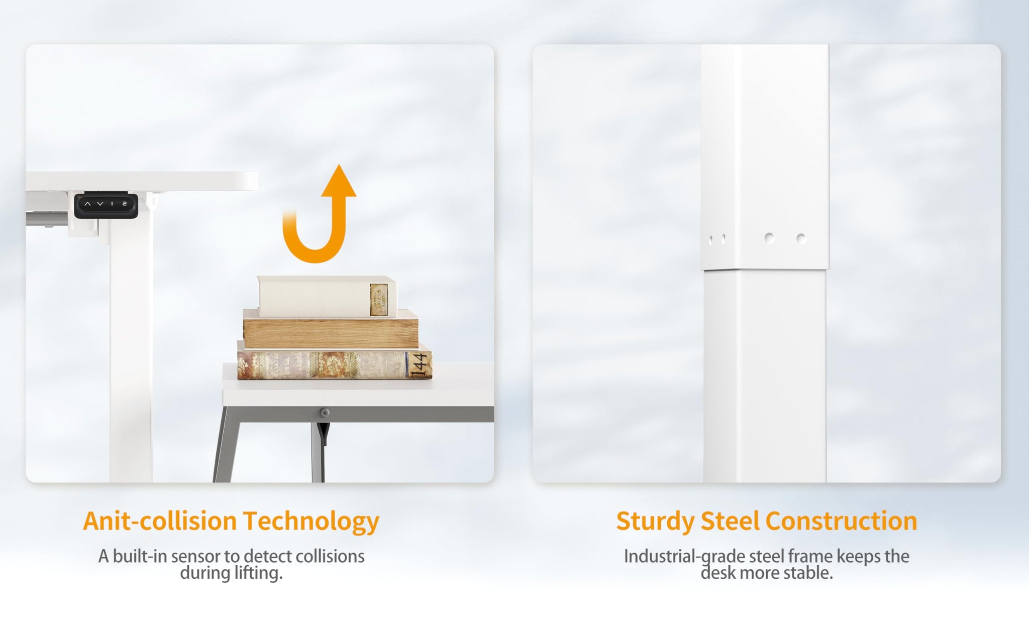 CubiCubi Adjustable Electric Standing Desk for Comfort