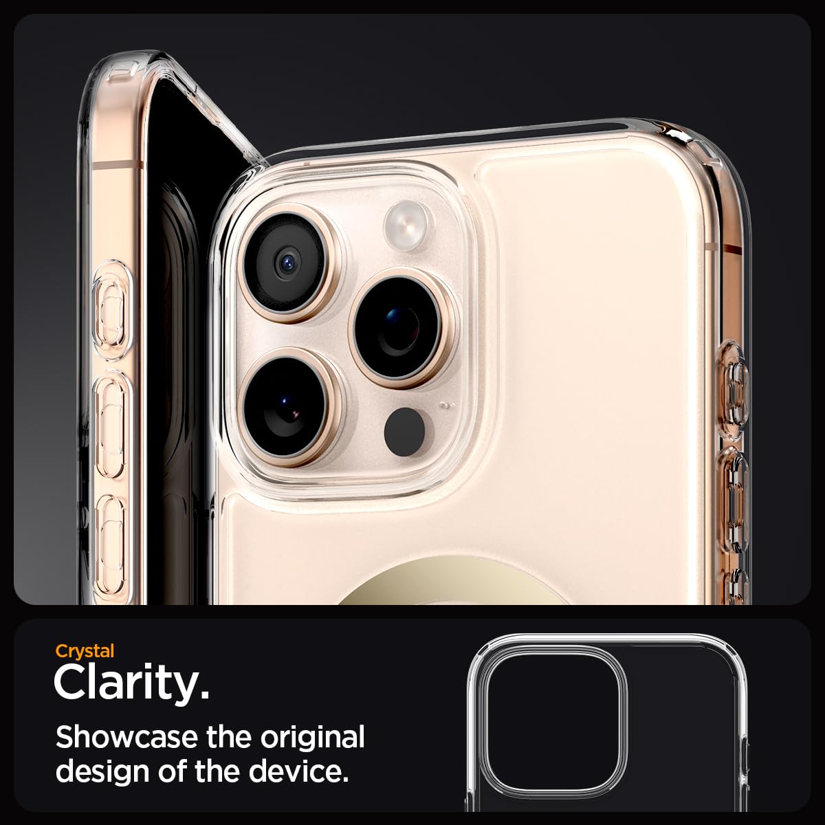 Spigen iPhone 16 Case with MagSafe Military-Grade Protection
