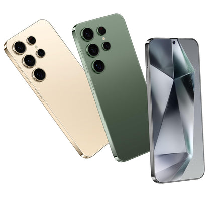 Unlocked S24 Ultra Android Phone 5G 6800mAh Dual SIM 108MP Camera Titanium Black