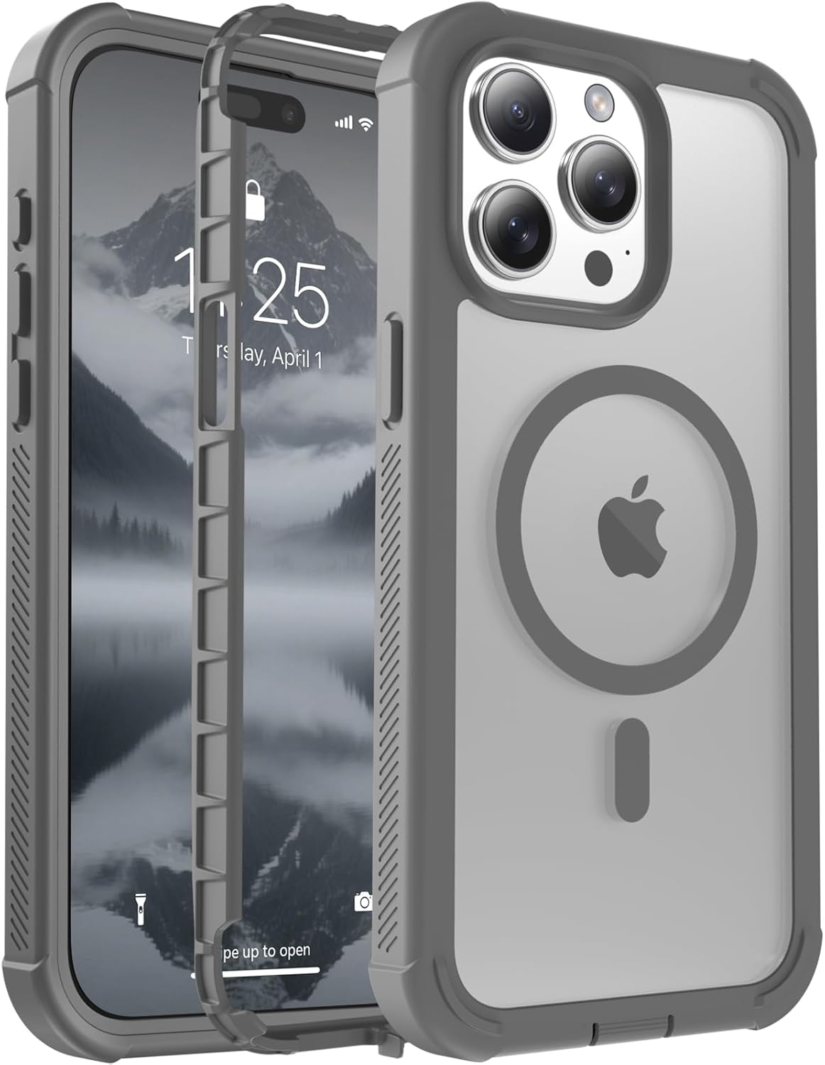 Rose 6.5 Inch iPhone Air MagSafe Case Heavy Duty Shield