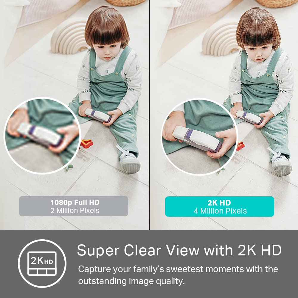 Kasa Smart Security Camera with Night Vision and Two Way Audio