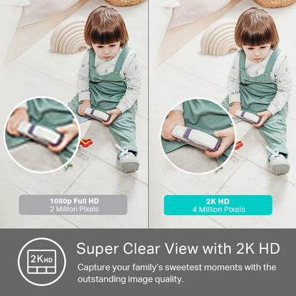 Kasa Smart Security Camera with Night Vision and Two Way Audio