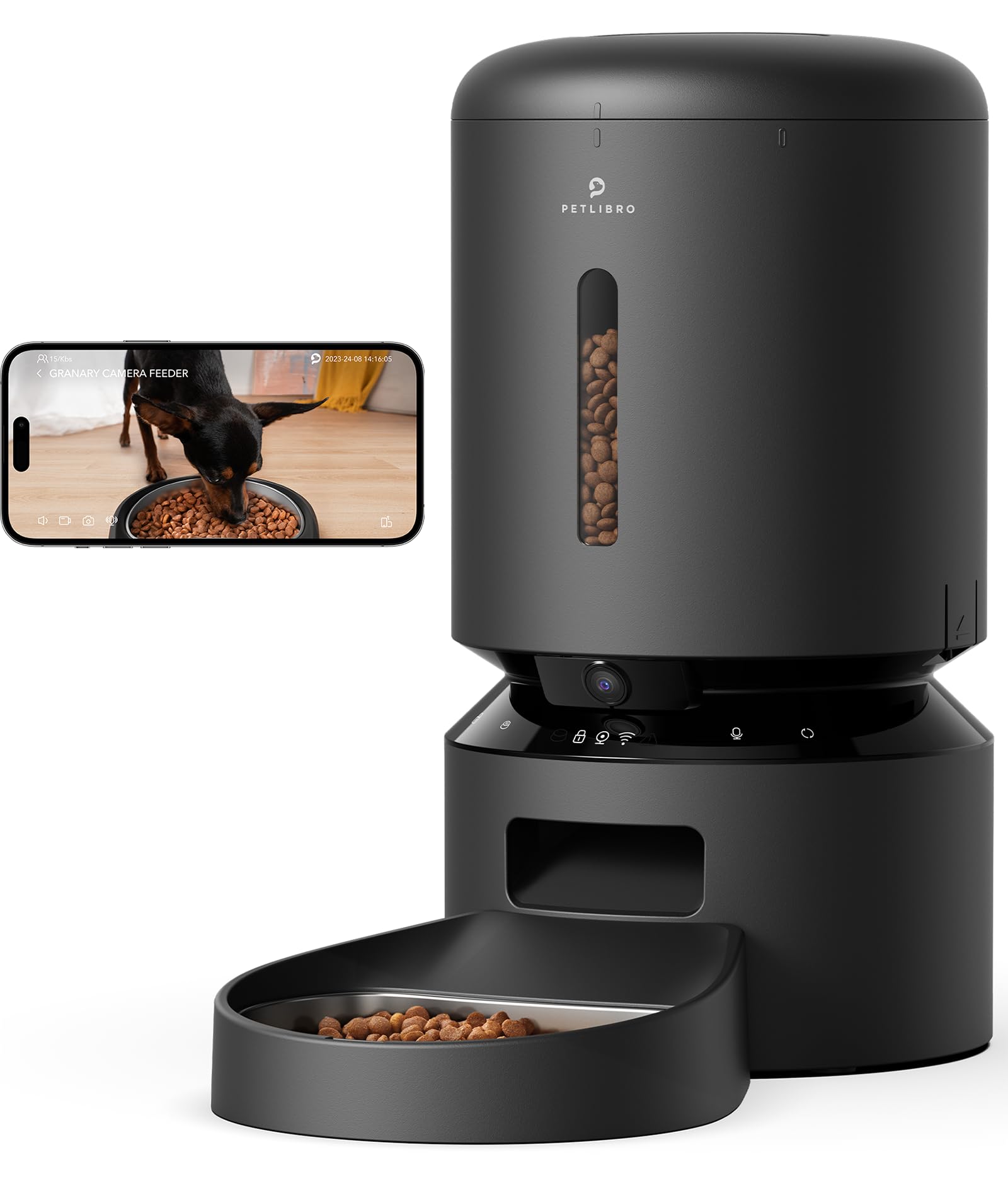 PETLIBRO Automatic Cat Feeder with HD Camera and Alerts
