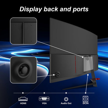 27 Inch IPS Gaming Monitor 100Hz Frameless 1080P HDMI
