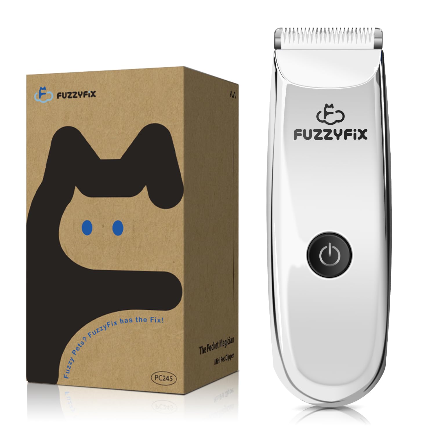 Portable Low Noise Pet Grooming Clippers for Matted Hair